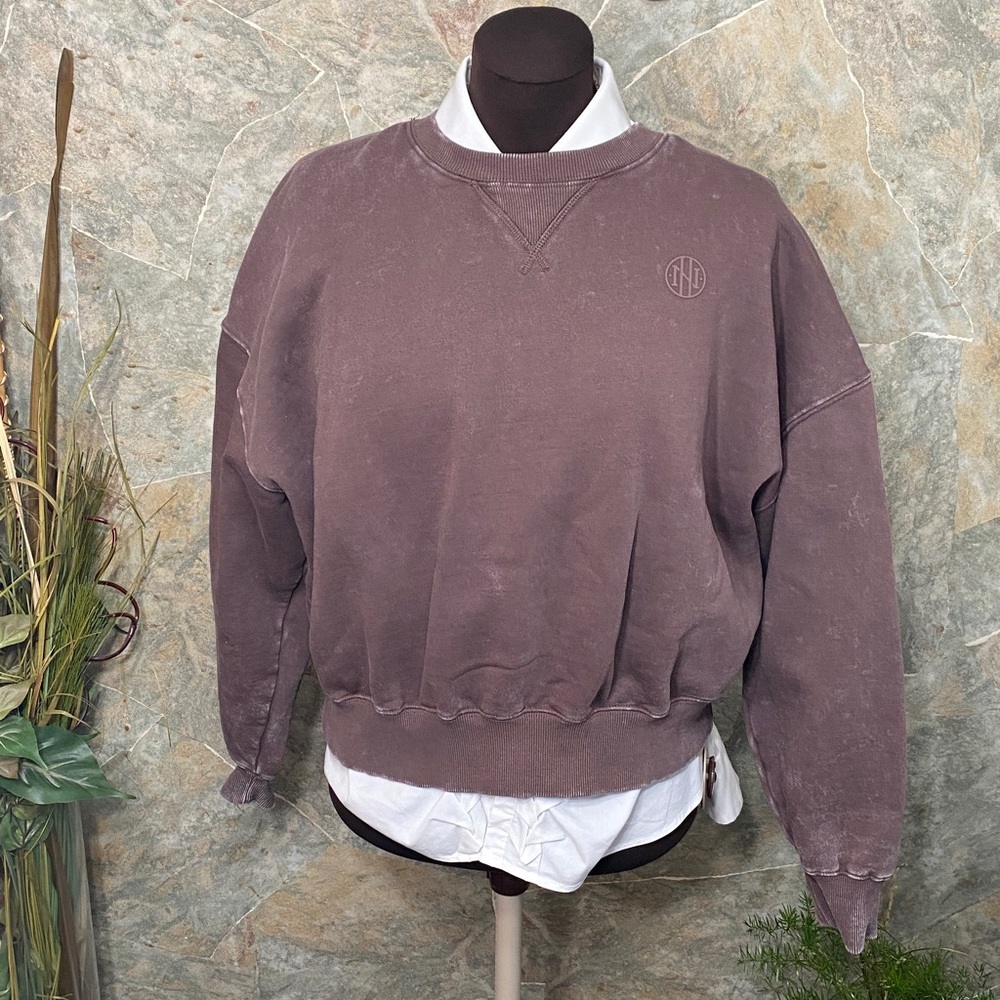 Ninth Hall fundamental pull over sweatshirt med. cozy warm